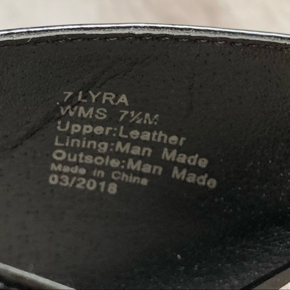 Kenneth Cole Lyra Black Mules, Size 7 1/2 - Picture 6 of 6